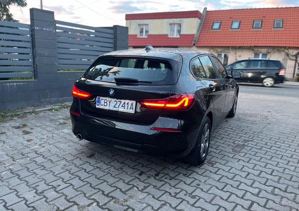 BMW Seria 1 cena 88000 przebieg: 74500, rok produkcji 2021 z Rychwał małe 211